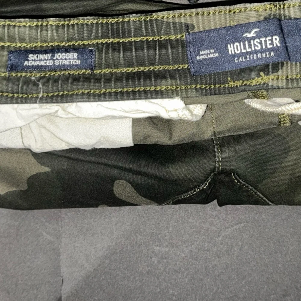 Hollister Pants I Men’s I Joggers I Camo I Super Skinny I Size M